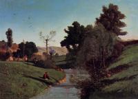 Guigou, Paul-Camille - The Banks of the Aiguebrun